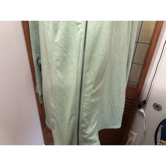 LOGO Lori Goldstein French Terry Jacket Long Sleeve Full Zip Lightweight Size 1X - Picture 10 of 14